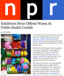 Exhibitors Strut Offbeat Wares At Public Health Confab