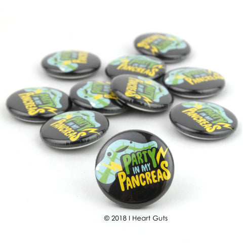 Party in My Pancreas Buttons