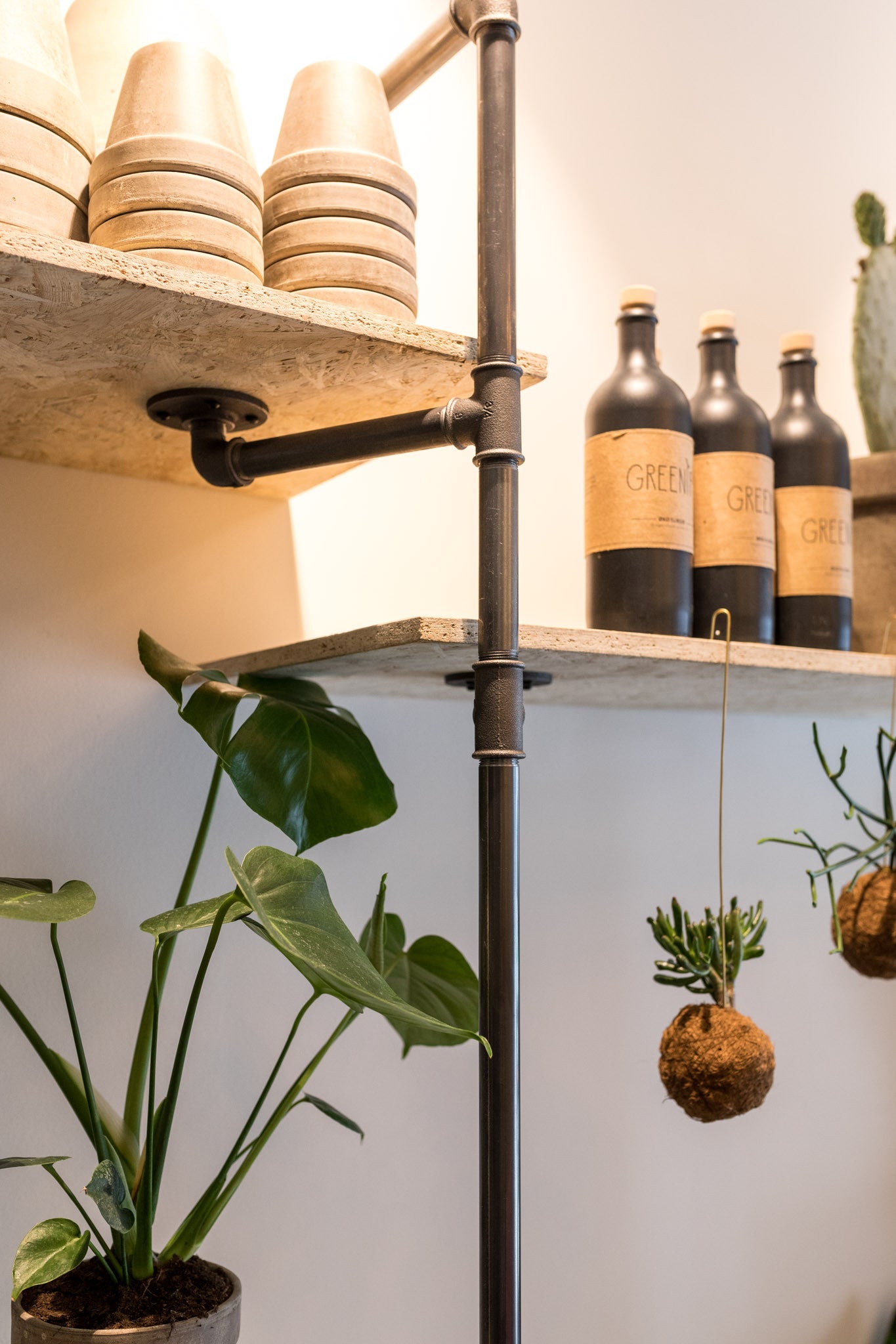 special design wooden shelves- Industrial Design interior solutions by RackBuddy