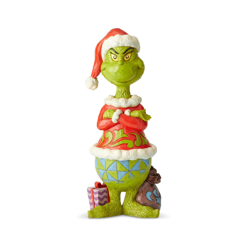 Jim Shore Grinch Statue With Arms Folded Figurine New With Box – I Love 