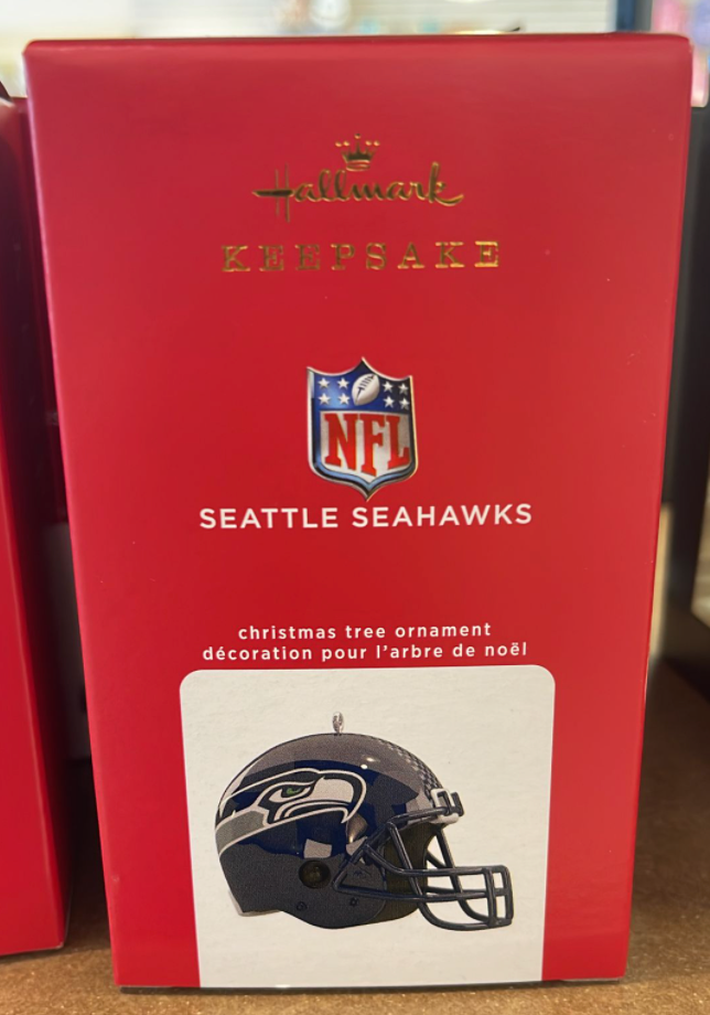 2021 Seattle Seahawks, Helmet, NFL | QSR1161 | Hallmark Ornaments .com