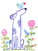 Spotlight on Illustrator Helen Lang and her Muse Desmond the Dog | Image