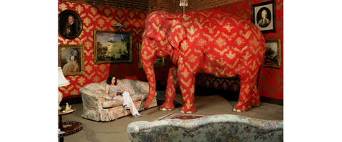 Banksy and the Elephant Outside The Room | Image