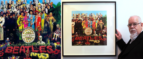 Peter Blake Sgt. Pepper The Beatles Cover