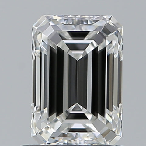 1 carat emerald cut diamond