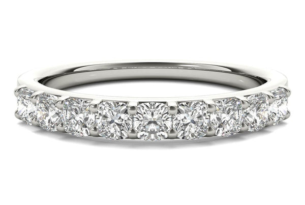 9 stone diamond wedding ring