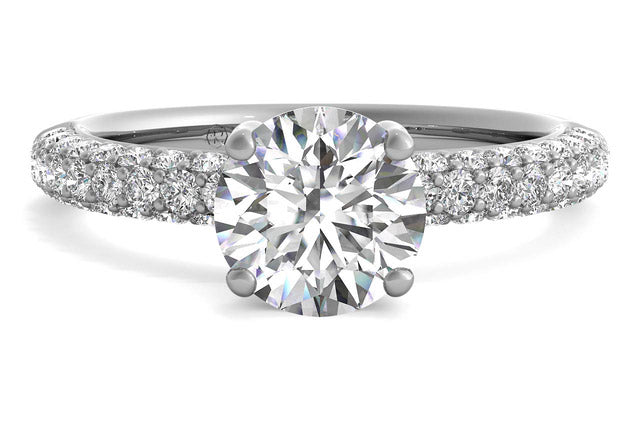 platinum engagement ring