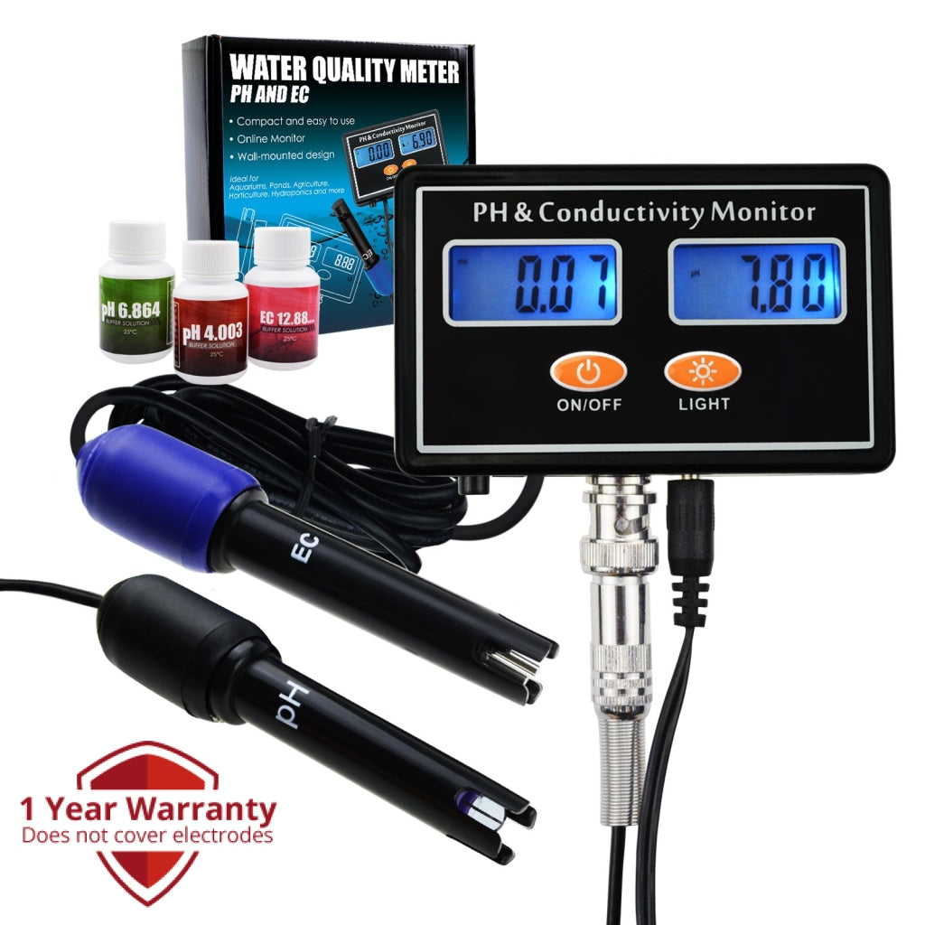 fabriek Welkom Bij zonsopgang Online PH & EC Conductivity Monitor Meter Tester, Water Quality – Gain  Express