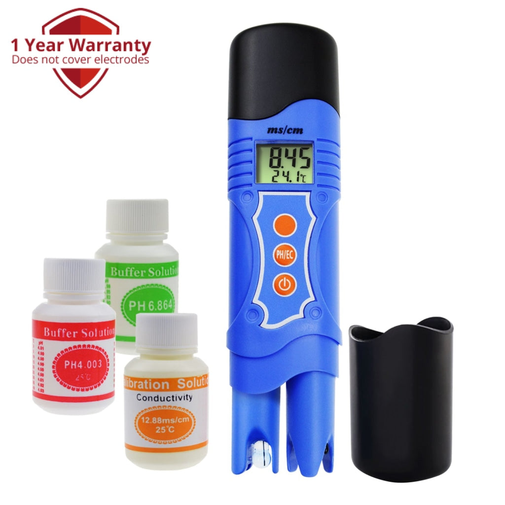 pH Temperature Conductivity Meter Tester Digital PenType 19.99mS/cm – Express