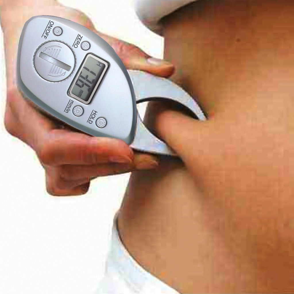 510 160 Digital Body Fat Caliper Analyzer Measure Mm Inch Lcd For Men Women Healthy Pocket Weight Monitor