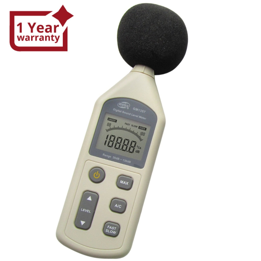 Digital Sound Level Decibel Noise Meter DB Measure Pressure Monitor Tester UK
