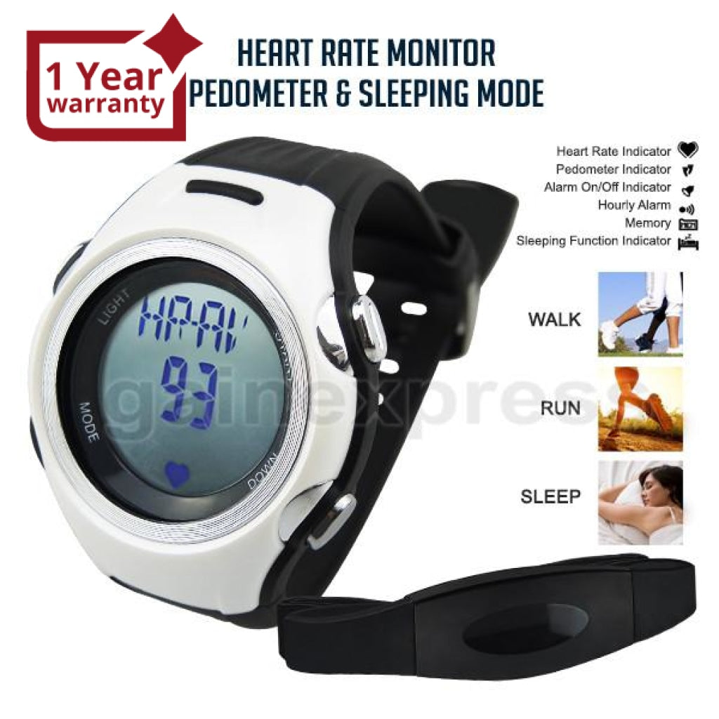 heart rate monitor and calorie counter