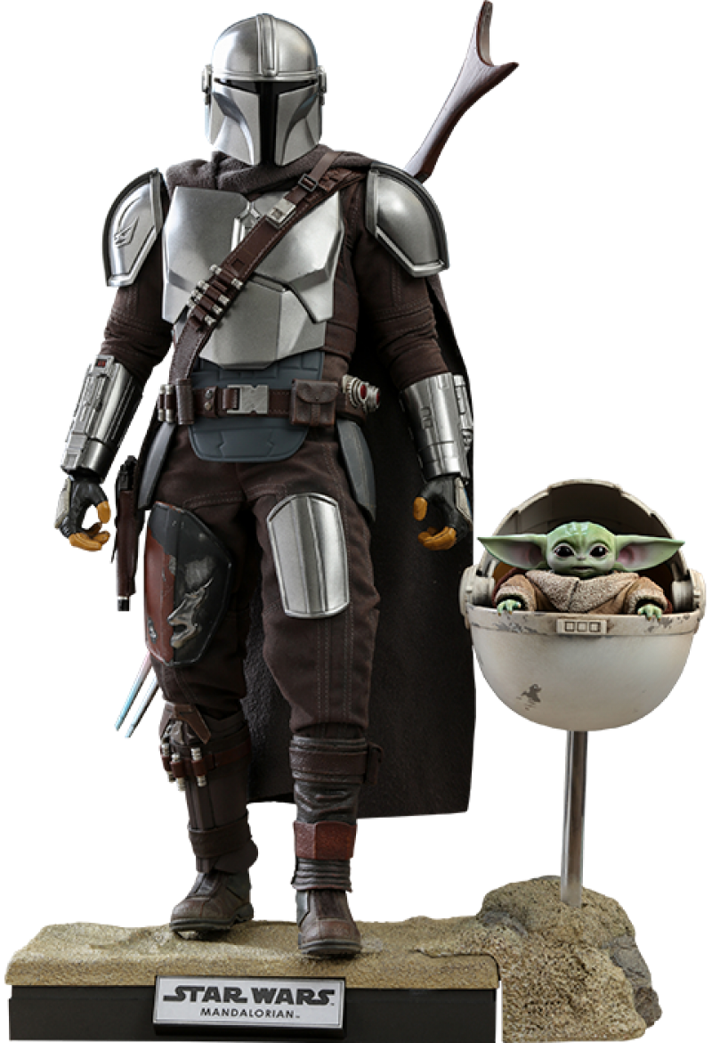 The Mandalorian And The Child Deluxe Sixth Scale Collectible Set