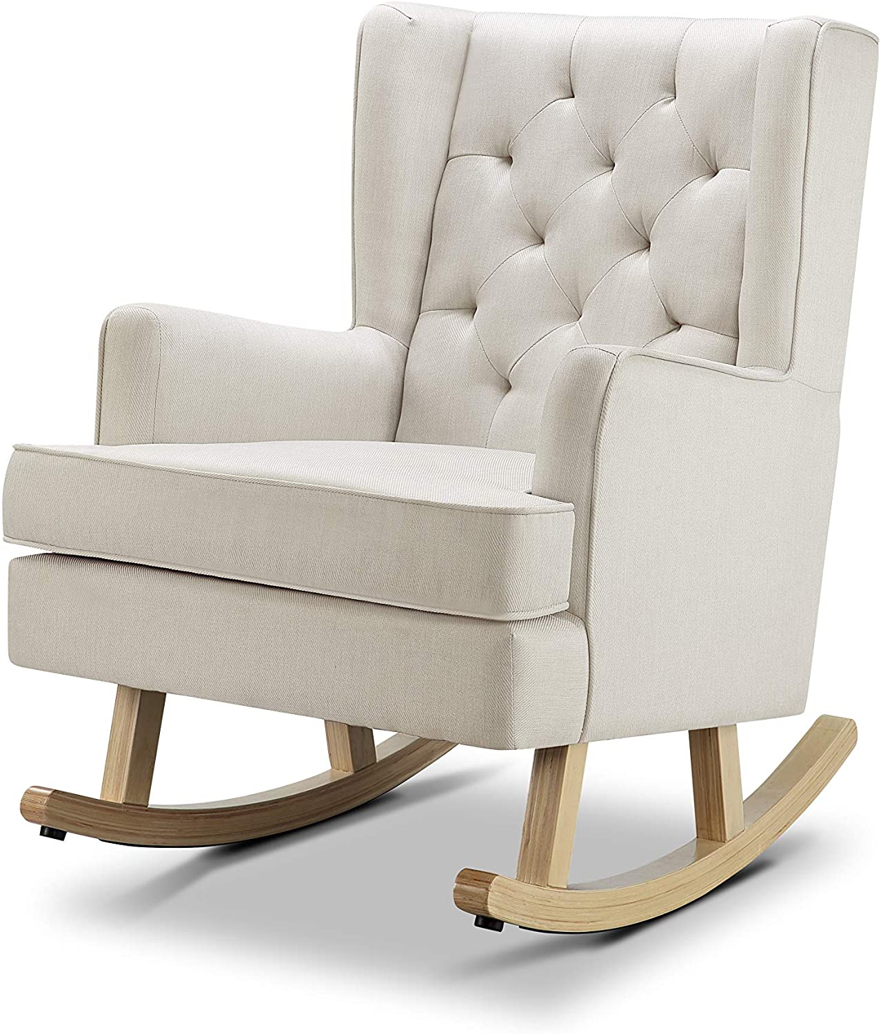 Nested Soothe Easy Chair and Rocker - Natural/Beech Wood