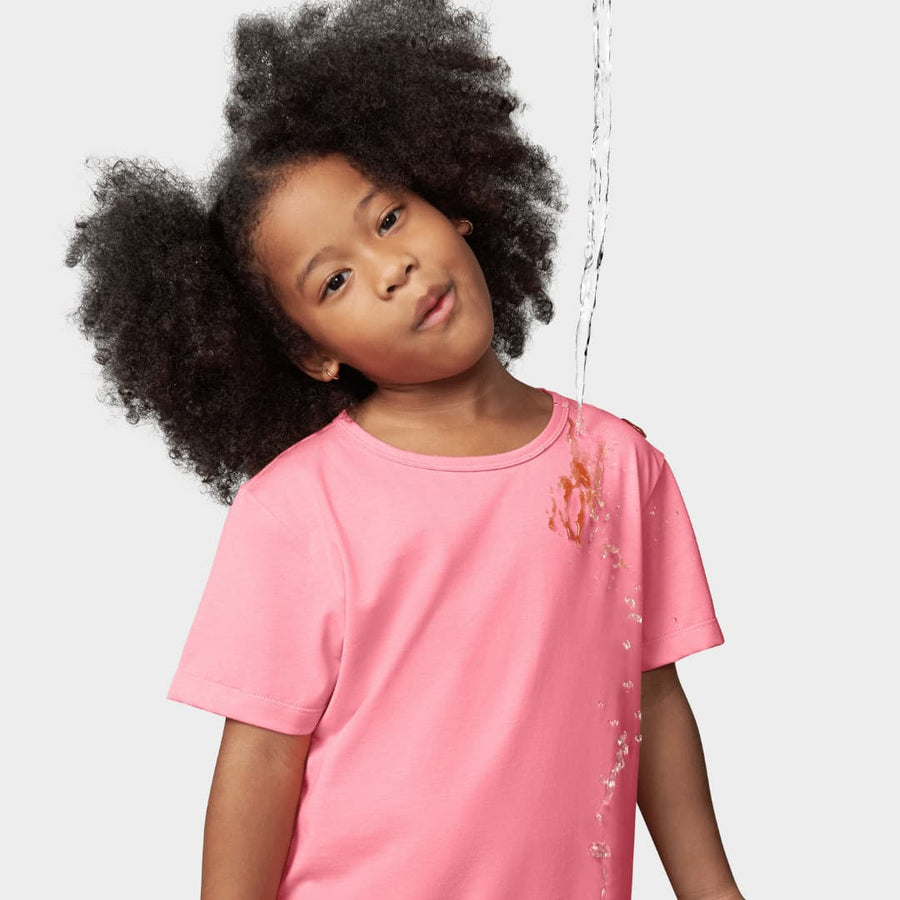 The Good Day Lab™ Clean Shield Kids T-Shirt Pink