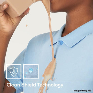 Special Offer: The Good Day Lab™ Clean Shield Kids Polo Blue