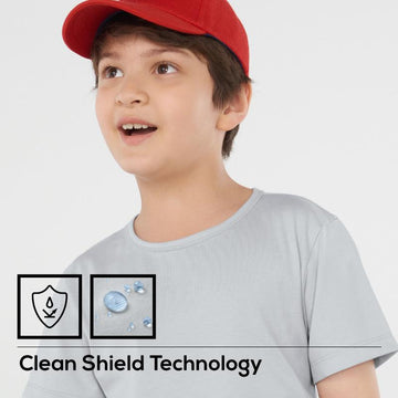 Special Offer: The Good Day Lab™ Clean Shield Kids T-Shirt Grey
