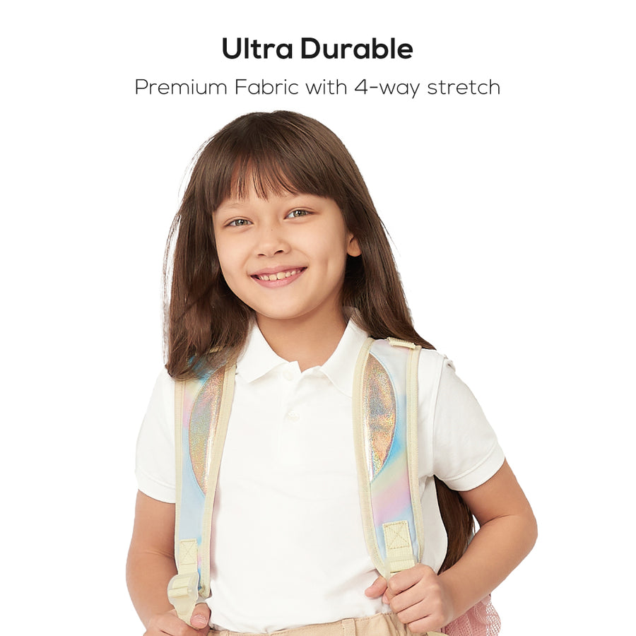 The Good Day Lab™ Clean Shield Kids School Uniform Polo Shirt