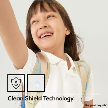 Special Offer: The Good Day Lab™ Clean Shield Kids Polo White