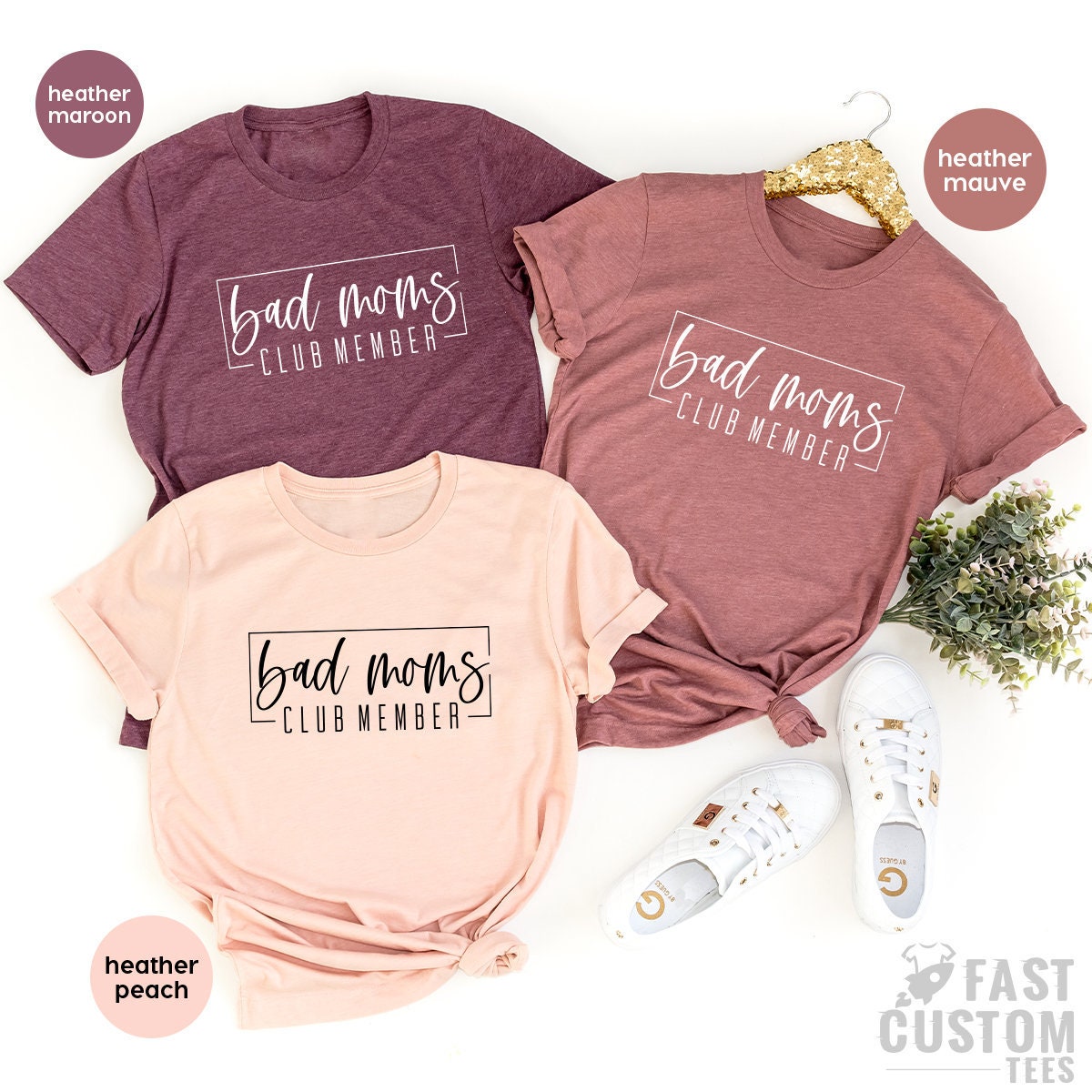 Bad Mom Club Shirt, Mom Shirts, Mama Gifts, Mama TShirt, Mom T S – Fastdeliverytees.com