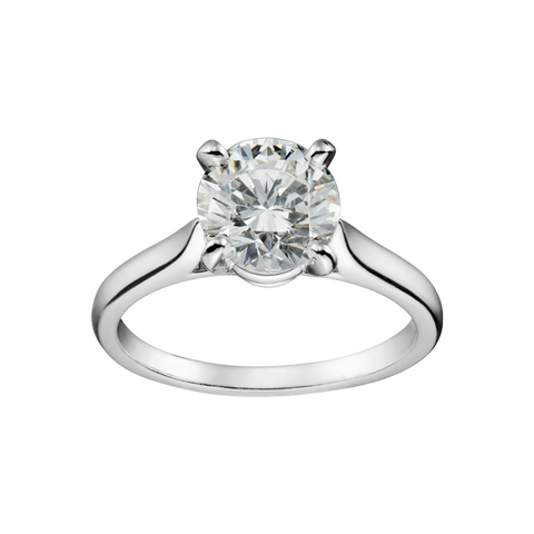 cartier solitaire ring