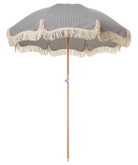 Business and Pleasure Striped Beach Umbrella