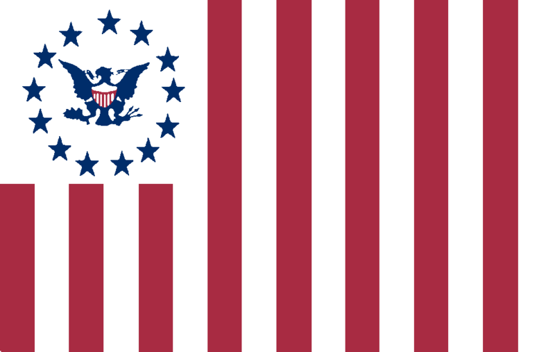 1836 Revenue Marine Ensign