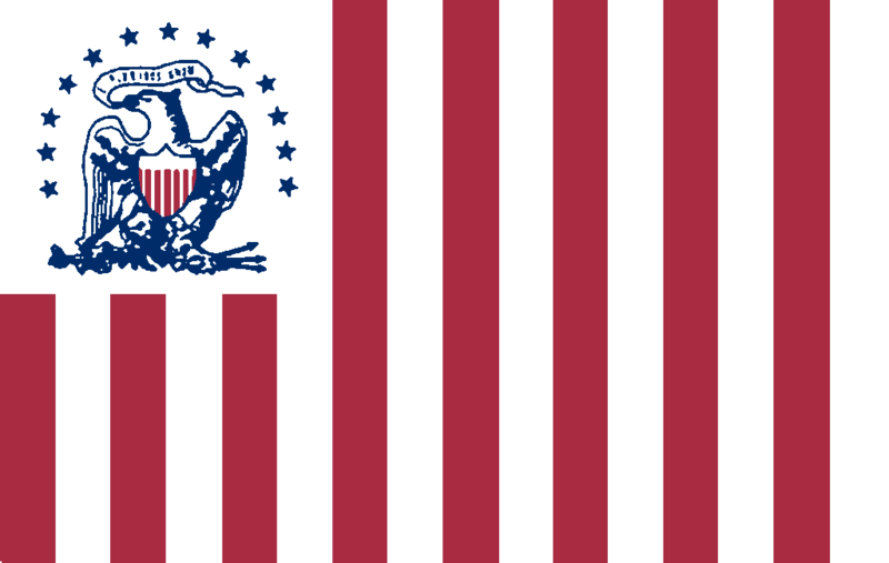 1841 Revenue Marine Ensign