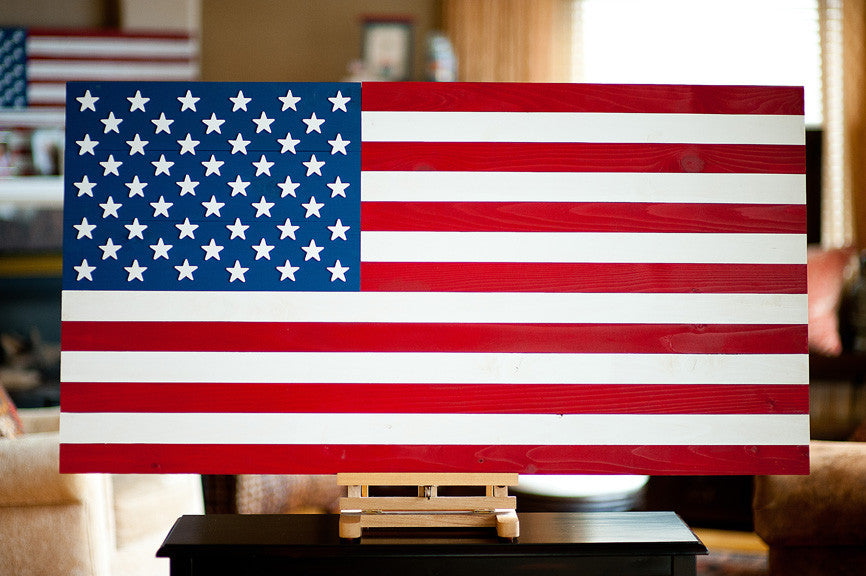 America Wood Flag by Patriot Wood