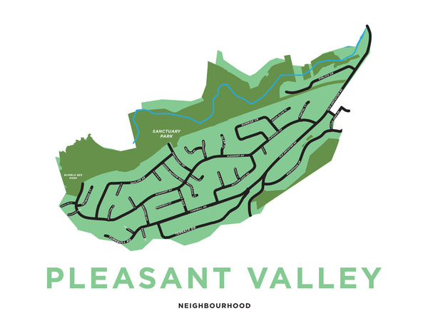 Pleasant Valley Neighbourhood Map Jelly Brothers 6227