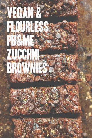 vegan, flourless, brownies, pb and me, powdered peanut butter, peanut butter, recipe, recipes