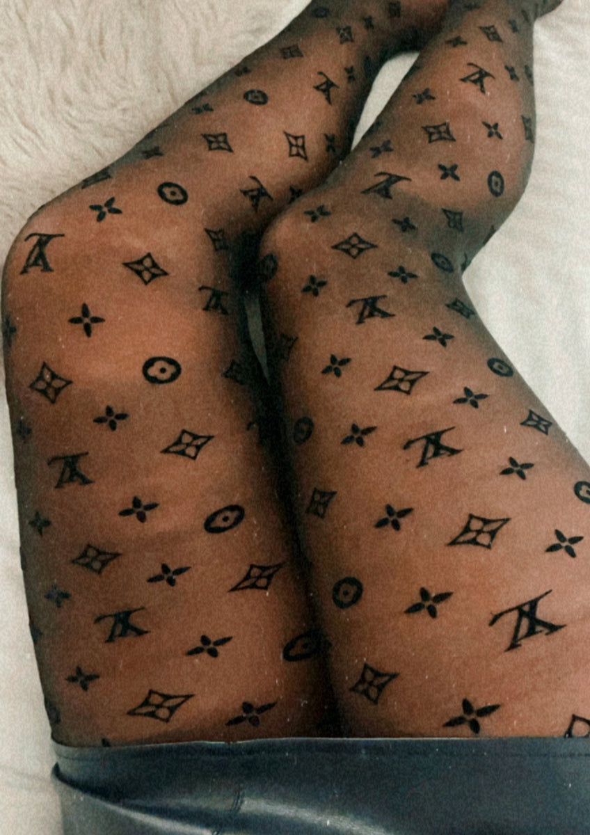 Chic Louis Vuitton LV designer luxury stockings tights only $49 –  charityshop