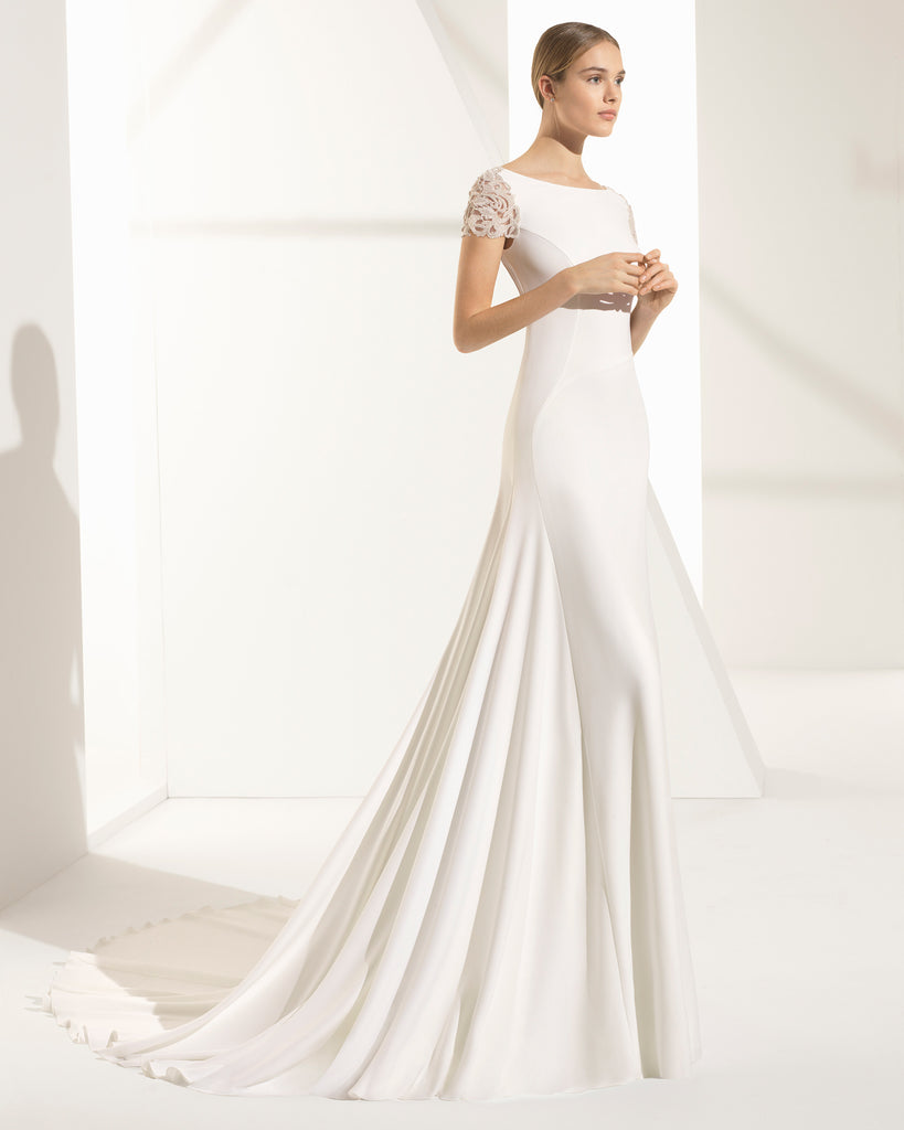 Váy cưới đuôi cá đẹp Rosa Clara Couture 2018 BST áo cưới cao cấp May váy cưới đẹp Sài Gòn xưởng may áo cưới cao cấp Meera Meera Fashion Concept