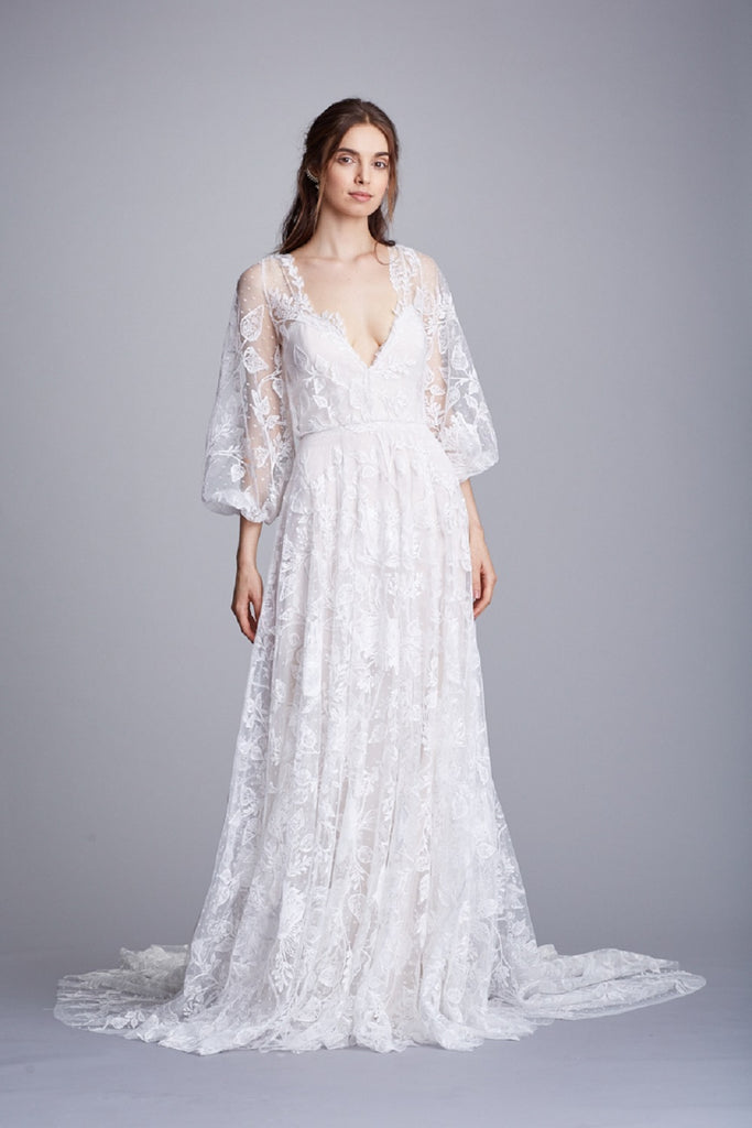 Xưởng may áo cưới đẹp tp hcm meera meera fashion concept xu hướng váy cưới thu đông Marchesa Bridal Fall 2018