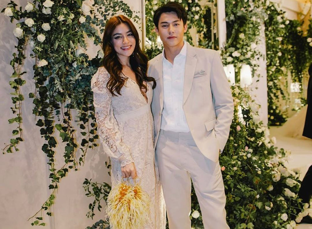 cặp đôi đẹp nhất xứ Thái Kimmy Prin sánh đôi trong đám cưới Mew Nittha
