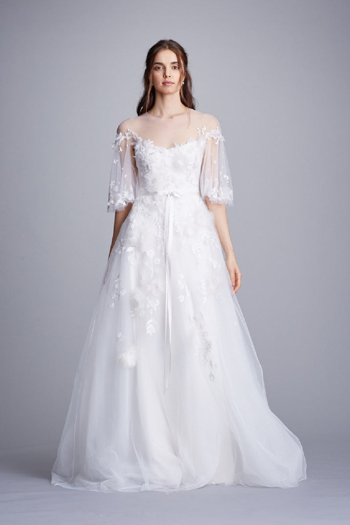 may váy cưới đẹp tp hcm bst áo cưới Marchesa Bridal Fall 2018 xưởng may áo cưới Meera Meera Fashion Concept