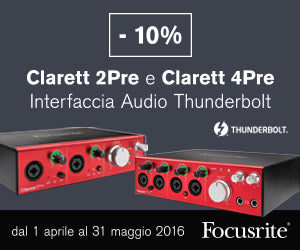 Clarett 2Pre e 4Pre