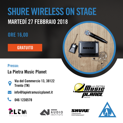 Shure wireless training