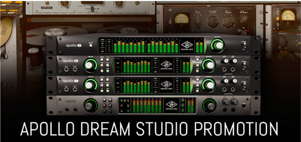 Promozione Universal Audio Apollo Q2 Dream Studio