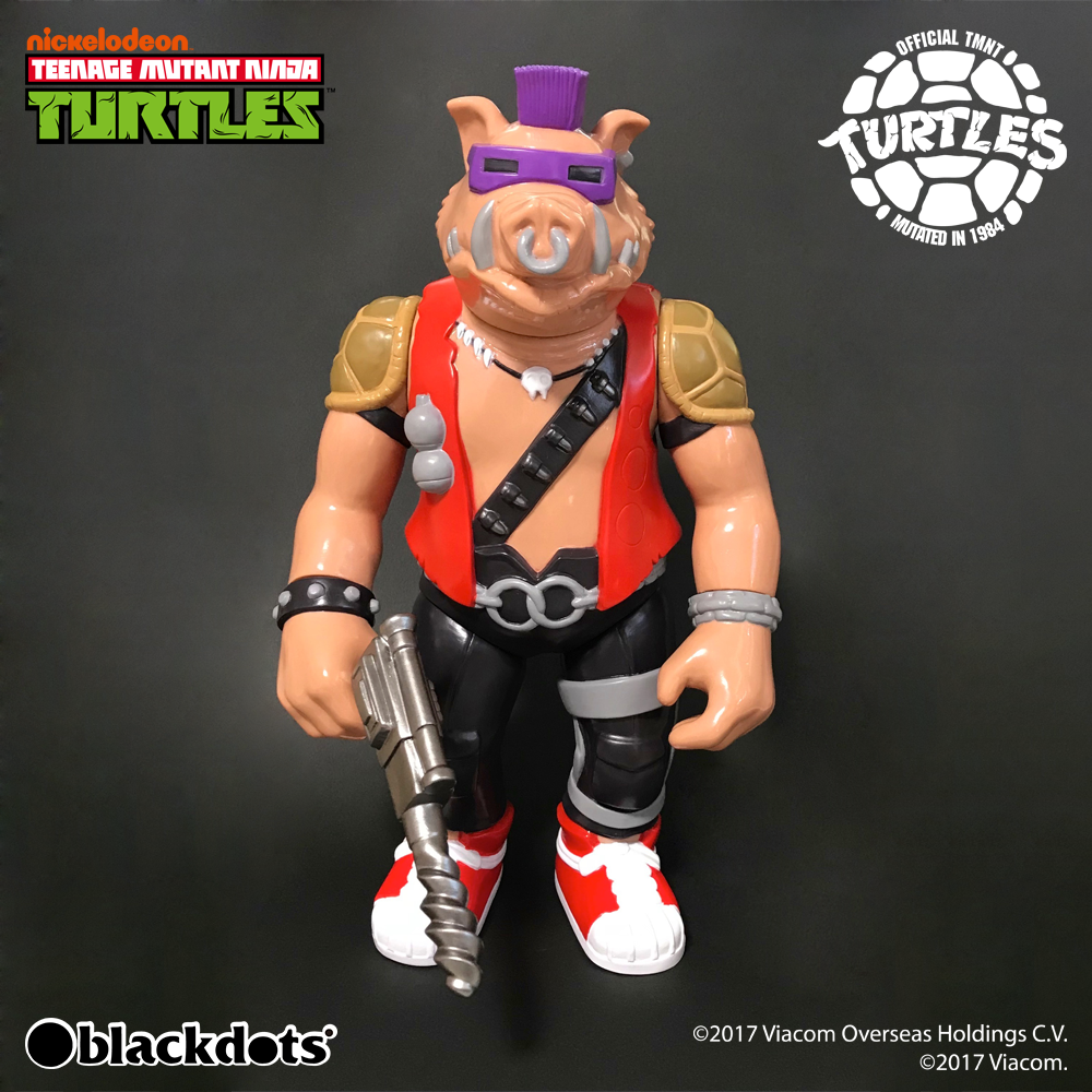 TMNT Super Vinyl Collectible Bebop Teenage Mutant Ninja Turtles Sofubi Figure 