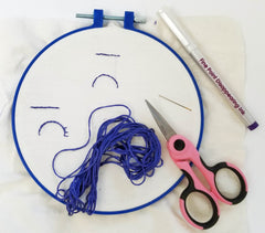 hand embroidery for dolls 6 basic stitches for beginners 