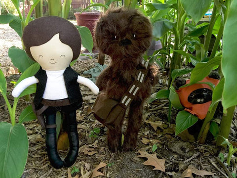 Star wars doll fan art patterns sewing and machine embroidery