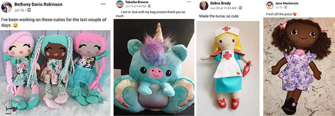 Facebook Dolls And Daydream makes