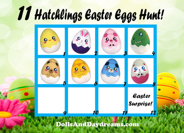 Hatchling DIY Easter Eggs kids sewing and in the hoop patterns