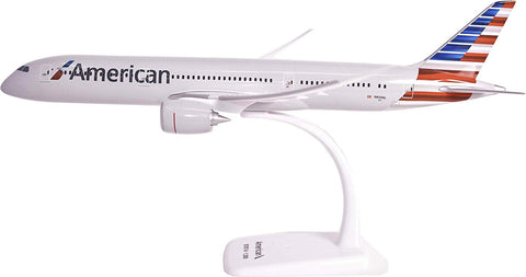 20CM Solid American Airlines BOEING 787-9 Passenger Airplane Diecast Plane Model 