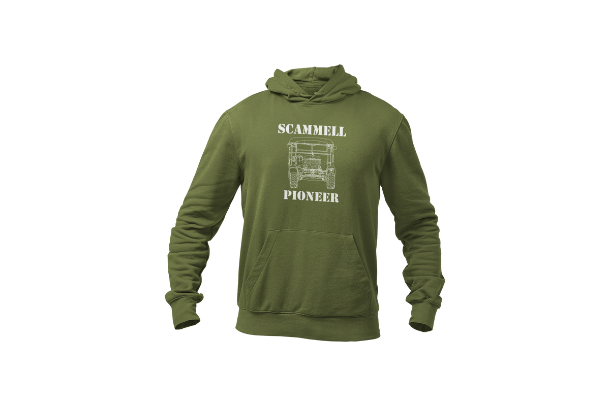 scammell pioneer hoodie unisex adult milshirt ltd