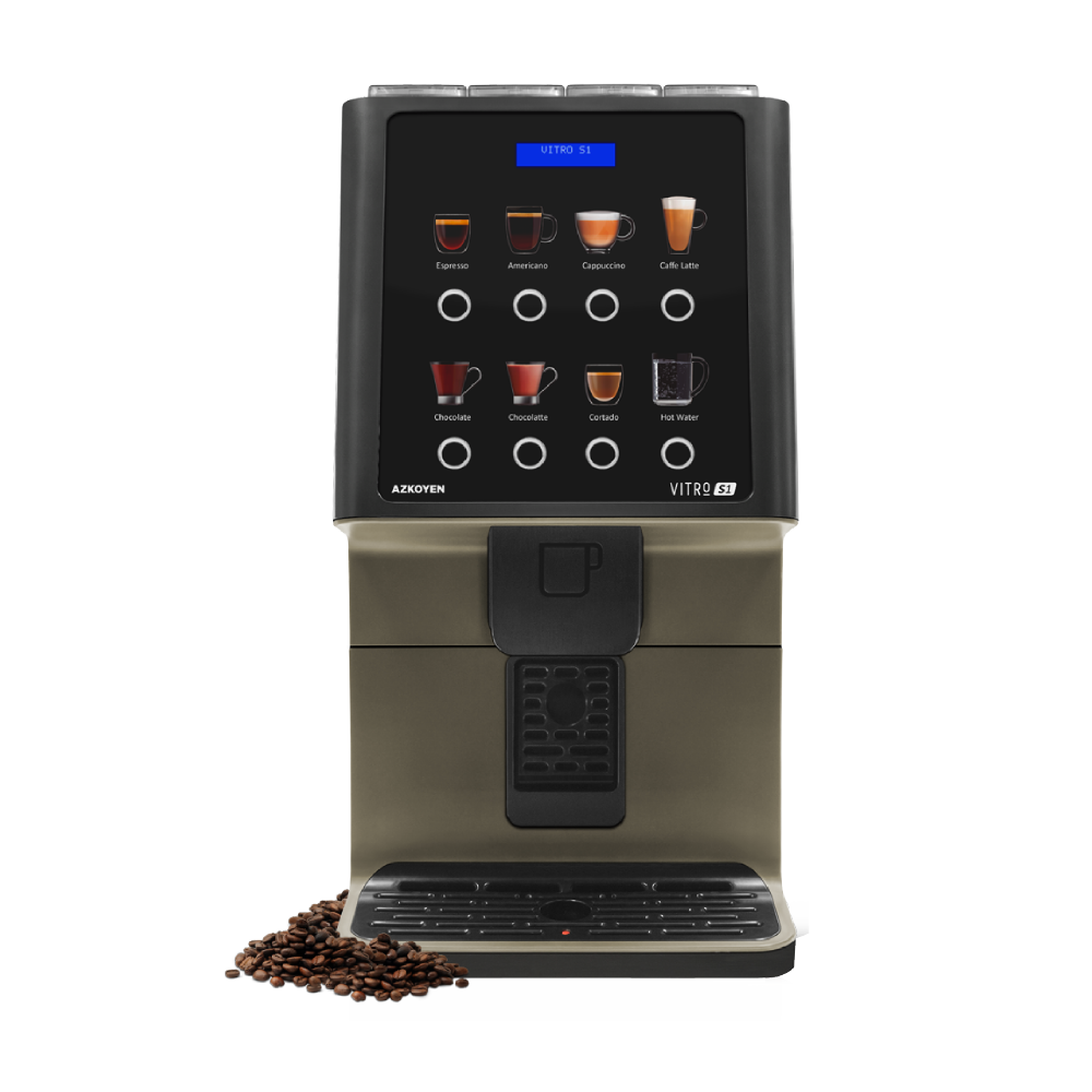 
    Azkoyen Vitro S1 - Machine à café professionnelle – MisterBean
    