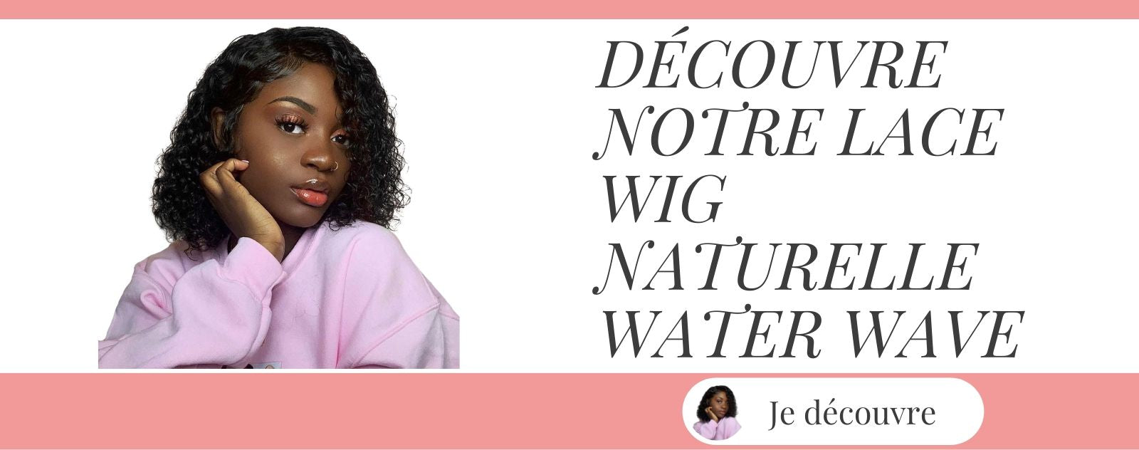 bannière produit lace wig water wave