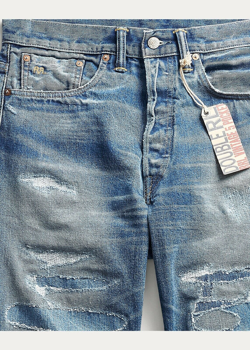 RRL COOPERTON NOVELTY DENIM PANTS 32×32 - デニム/ジーンズ