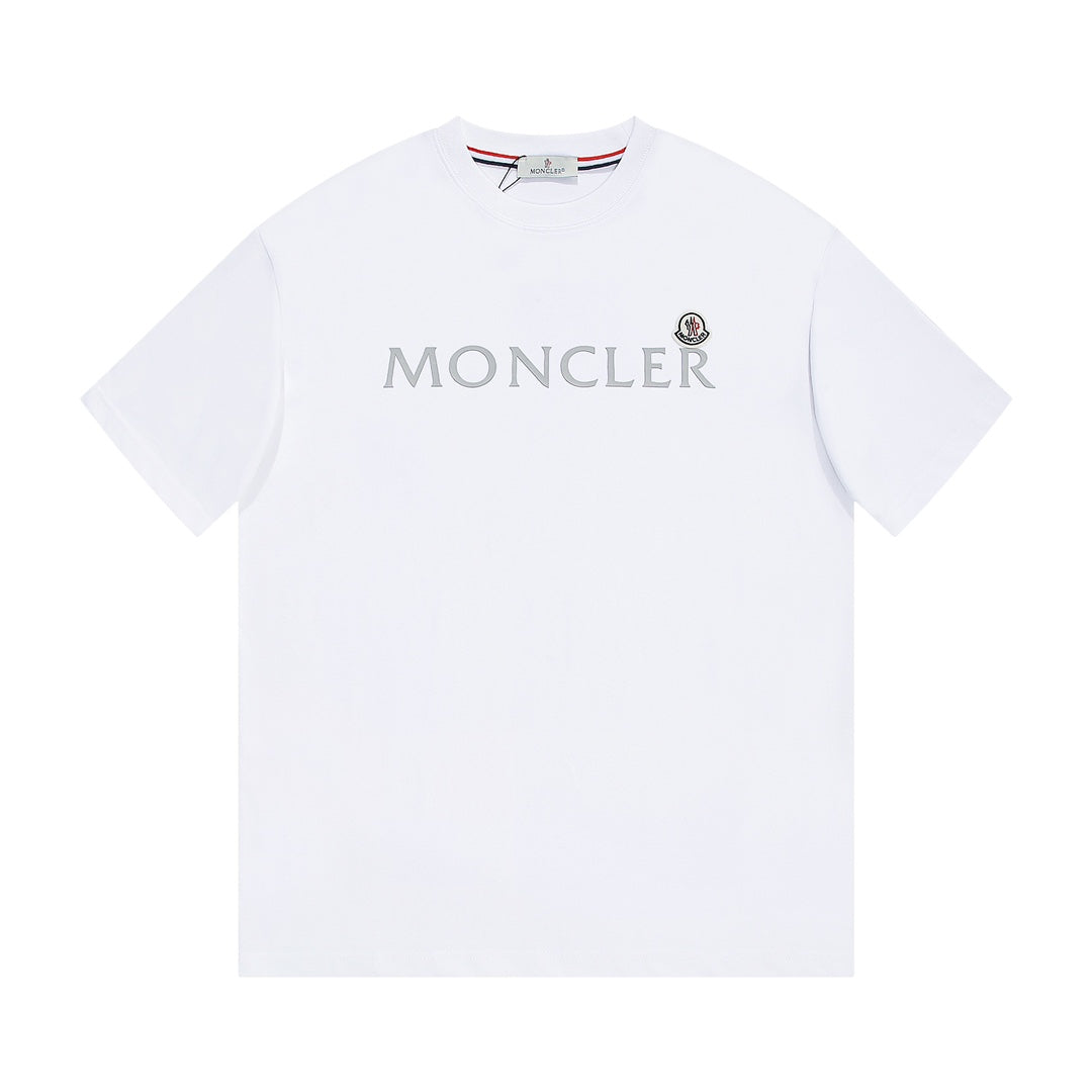 MONCLER モンクレール バックレタリングロゴプリントTシャツ 半袖 2色